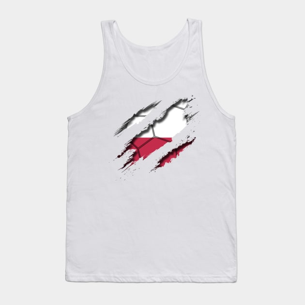 Poland Football Tank Top by blackcheetah